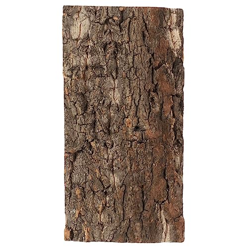 Ipetboom Reptile Cork Bark Background Natural Terrarium Decor for Reptile Habitat Safe Cork Bark Backdrop for Gecko Lizard Fish Tank Create Lifelike Environment