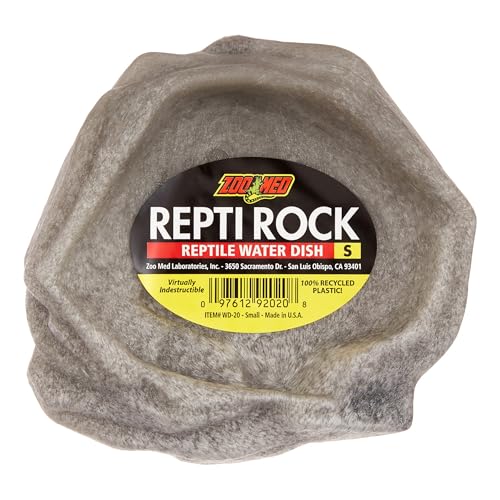 Zoo Med Reptile Rock Water Dish, Small - size: Small