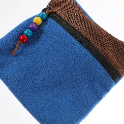 Ipetboom Outdoor Small Pet Carrier Bag Breathable Reptile Travel Pouch for Hamsters Sugar Gliders More Comfortable Sleeping Environment Easy to Assemble Portable Design