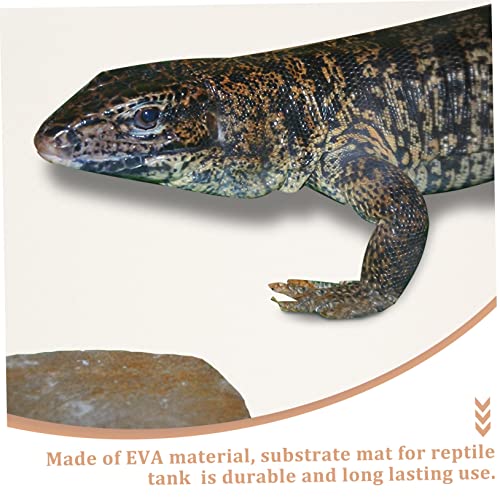 Reptile Carpet Terrarium Liner for Gecko Tortoise Bearded Dragon Snake Washable Reptile Bedding Mat