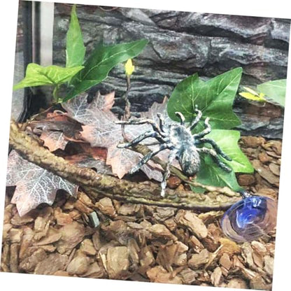 2Pcs Artificial Reptile Jungle Vines with Strong Suction Cups for Lizard Cage and Terrarium Climbing Branches Simulation Plant Decoration for Bearded Dragon Gecko