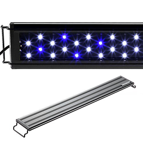 AQUANEAT LED Aquarium Light Blue and White for 24 Inch to 34 Inch Fish Tank Light Fresh Water