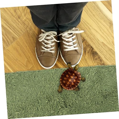 POPETPOP Fake Lawn Mat for Reptiles and Pets Washable Terrarium Liner Absorbent and Breathable Moss Carpet for Bearded Dragon Iguana Mat Accessory