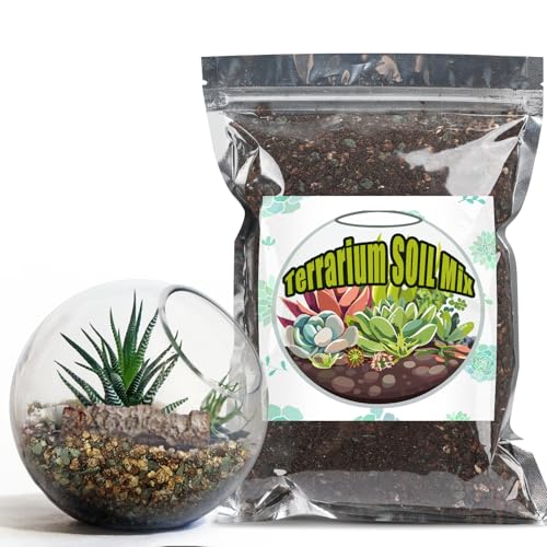 Doter Terrarium Potting Soil Mix 2qt, Custom Made for Terrariums, Perfect for Vibrant Miniature Gardens - size: 2qt