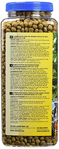 Zoo Med Natural Aquatic Turtle Food (Pellets) 13 oz - Pack of 12