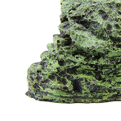 Yosoo Health Gear Reptile Hideout Turtle Cave Basking Platform, Large Resin Rock Hideaway for Aquarium Terrarium, Bearded Dragon Lizard Gecko Snake Habitat Decor Ornament