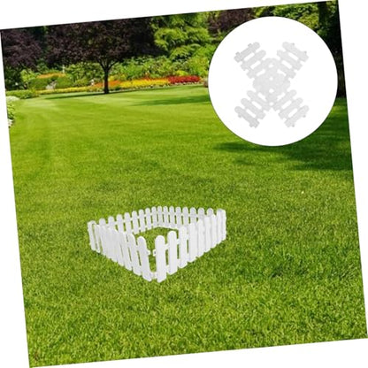 BESTonZON 4pcs Outdoor Plastic Tortoise Enclosure Fences Durable Pet Playpens for Turtle Breeding and Isolation Resistant to Fall Expandable for Outdoor Pet Raising and Grazing