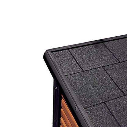 Precision Pet Products Extreme Outback Log Cabin Dog House, Small - color: Walnut/Dark Brown, size: Small, style: Extreme Outdoor Log Cabin