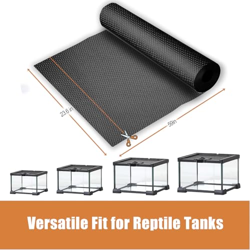 Bearded Dragon Tank Accessories, Reptile Terrarium Liner, Bearded Dragon Substrate Bedding for 120 Gallon Reptile Tank, 4x2x2 Reptile Enclosure