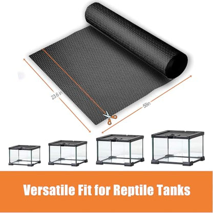 Bearded Dragon Tank Accessories, Reptile Terrarium Liner, Bearded Dragon Substrate Bedding for 120 Gallon Reptile Tank, 4x2x2 Reptile Enclosure