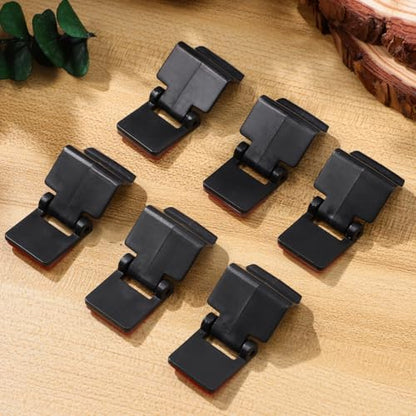 Gatuida 6Pcs Turtle Terrarium Buckle Locks Reptile Feeding Tank Clips Anti-Escape Latches for Amphibious and Rainforest Tanks Easy Install Secure Lid Lock