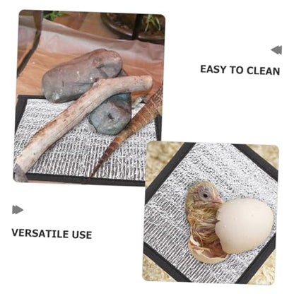 HANABASS Leopard Gecko Accessories Insulation Pad Reflective Film Outdoor Dog Bed Dog Cooling Mat Cat Cooling House - size: 16.00X16.00X0.10CM