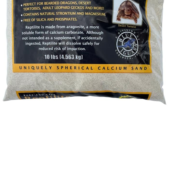 Carib Sea Reptilite Natural Calcium Sand 10LBS - size: 10lb (Pack of 1)