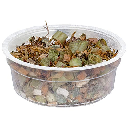 Healthy Herp Veggie Mix Instant Meal for Reptiles - Nutritious Bearded Dragon Accessories, Bearded Dragon Food - Made in USA - Quick Prep, for Box Turtles, Lizards, Tortoises - 7 x 0.16 oz (4.6g) Cups - size: 1.12 Ounce (Pack of 1), style: 7-Pack Cups