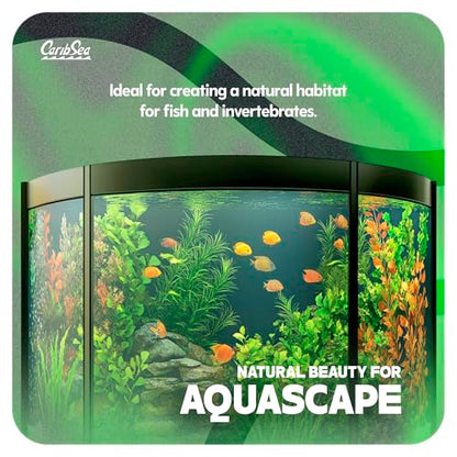 Carib Sea Super Naturals Aquascapes Moonlight Sand - 10 lb - Natural Substrate for Freshwater Aquariums, Perfect for Aquascaping & Creating Stunning Landscapes - size: 10lb (Pack of 1)