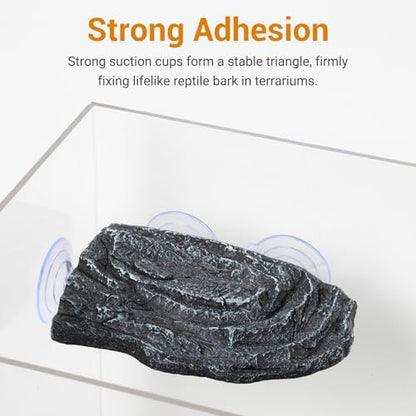 Turtle Basking Platform for Aquatic Pets - Extra Large Basking Platform for Aquatic Turtles with 3 Strong Suction Cups, Floating Resting Dock for Turtle Tank & Aquarium