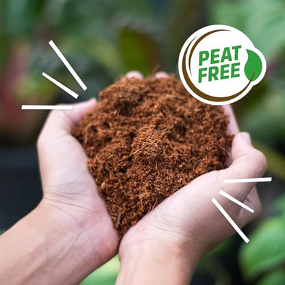 Back to The Roots Organic Coir, 51 Quart Expanding Soil, Great for Seeds and Potting - size: 51 Quart, style: 51 Quart Expanding Soil