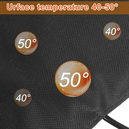 BESPORTBLE USB Heating Pad for Small Pets Hamster Reptile Heat Mat 5.5 Inch Thermal Insulation Mat for Rabbits Birds Chinchillas Winter Warm Cushion