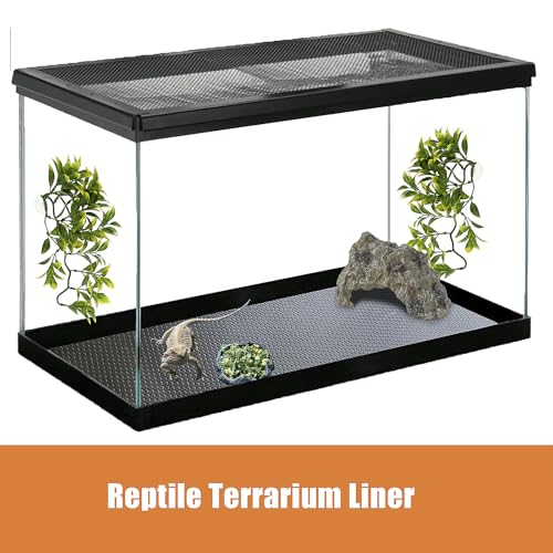 Bearded Dragon Tank Accessories, Reptile Terrarium Liner, Bearded Dragon Substrate Bedding for 120 Gallon Reptile Tank, 4x2x2 Reptile Enclosure
