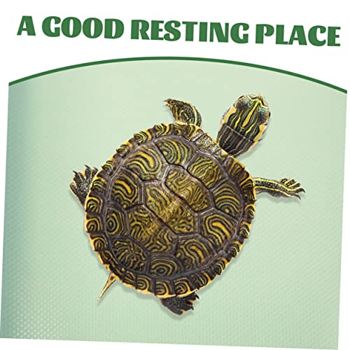Mikikit Reptile Carpet Mat for Terrarium Bedding Durable Eva Substrate Liner for Bearded Dragon Leopard Gecko and Other Reptiles Easy to Clean Non-Absorbent Design - color: Light Green