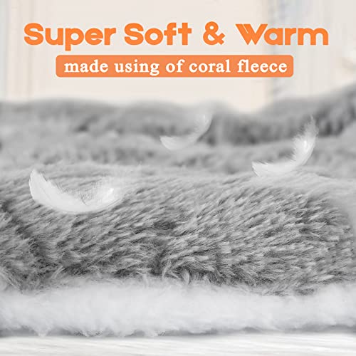 Small Animal Bed Mat, Soft & Warm, Suitable for Guinea Pig, Hamster, Rabbit, Rat and Bearded Dragon (XX-Large(19.7''x15.7''), Star Brown) - color: Star Brown, size: XX-Large(19.7''x15.7'')