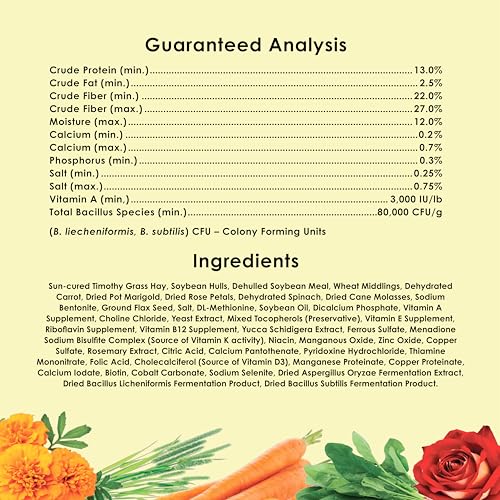 Kaytee Food from The Wild Natural Pet Rabbit Food, 4 Pound - size: 4 Pound (Pack of 1)