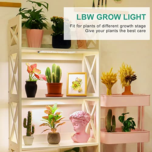 LBW Grow Light, 405 LEDs Full Spectrum Small Grow Lights, 4/8/12H Timer, 3 Lighting Modes, 10 Dimmable Levels, Plant Lamp Strip for Seedlings, Veg, Bloom, 3 Pack - size: 3 Packs