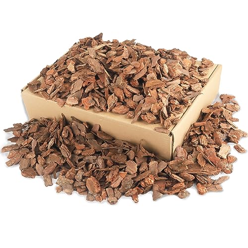 18 Quart Organic Orchid Bark for Potting-Natural Orchid Mulch for Potted Plants, Root Development of Orchid Plants and Garden Soil Amendment Mix…… - color: Medium, size: 18qt