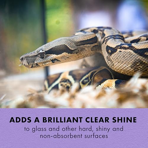 Zilla Terrarium Cleaner, For Glass, Acrylic, Hard Surfaces and More, Anti-Static Dust Control