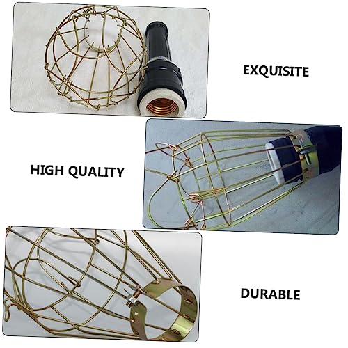 BESTonZON 3Pcs Heating Lamp Protector Iron Mesh Net Lampshade for Pet Supplies for Reptile Enclosures Prevents Burns from Heat Sources Durable Design for Use