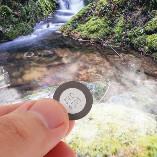 PRETYZOOM 6Pcs Ceramic Mist Maker Disc Replacement for Humidifiers Oscillating Plate for Enhanced Mist Quality Versatile Use Rockery and Humidifier Applications