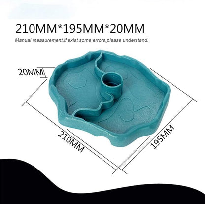 Terrarium Bowls Reptile Water Dish Tortoise Water Bowl Reptile Feeding Dish Refilling Reptile Turtle Food Water Automatic Feeders Waterer Dispenser Bottle Feeding Dish for Lizard Chameleon