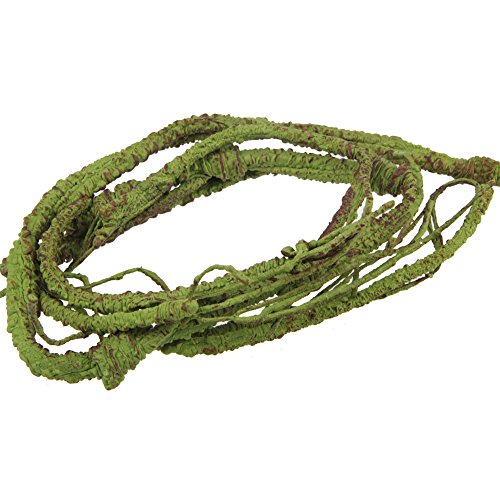 emours Flexible Realistic Jungle Vines Pet Habitat Decor for Lizard,Frogs, Snakes,Chameleons and More Reptiles, 3.6ft Long - size: zzzz-s