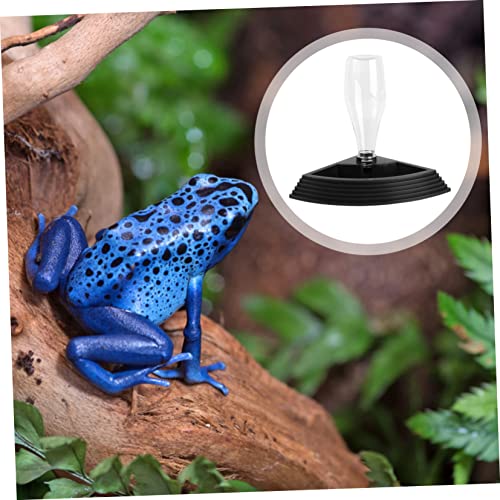 SUPVOX Reptile Tank Stand Water Fountain Pet Drinking Bowl Large Capacity Safe No Leak Easy Installation for Lizards and Tortoises