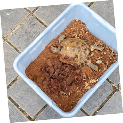 BESPORTBLE 1bag Natural Reptile Tank Decor Cypress Mulch Bark Chips Liner for Rainforest Habitat