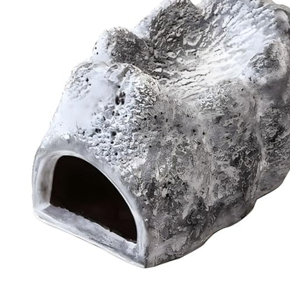 Exo Terra Wet Rock Moisture Retaining Ceramic Reptile Cave, Small - size: us size s