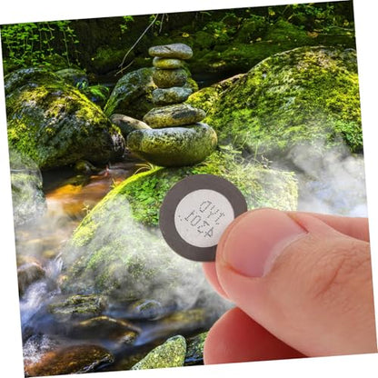 PRETYZOOM 6Pcs Ceramic Mist Maker Disc Replacement for Humidifiers Oscillating Plate for Enhanced Mist Quality Versatile Use Rockery and Humidifier Applications