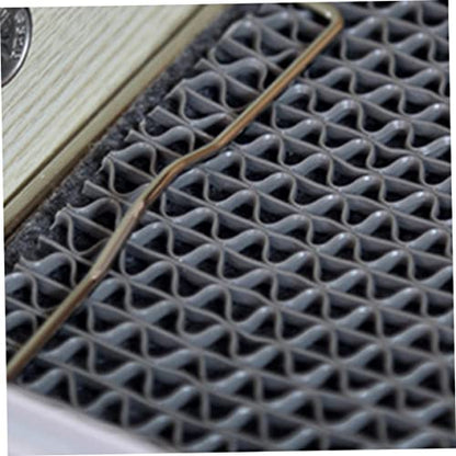 SUPVOX 1set Reptile Carpet Mat for Bearded Dragons Tortoises and Lizards Washable Terrarium Liner Strong Water Permeability for Healthy Habitat Gray Substrate - color: Light Grey