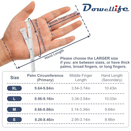 Dowellife Cut Resistant Gloves A9 Maximum Protection - Food Grade Kitchen & Chef Gloves for Food Prep, Knife Cutting, Mandoline Slicing, Butcher, Oyster Shucking, Fish Handling (Medium) - color: Grey, size: Medium (Pack of 1)