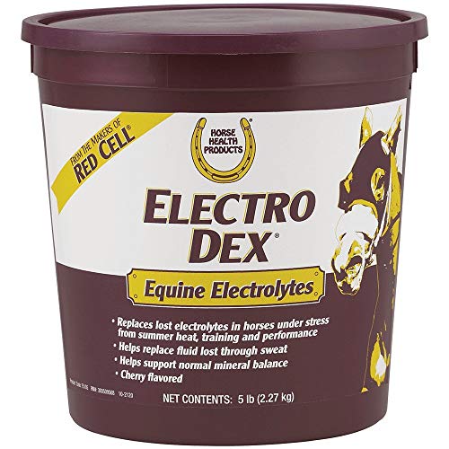 Farnam Horse Health Electro Dex Equine Elecrolytes, 5-Pound, Pink - size: 5 pounds
