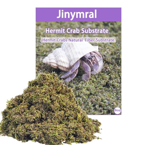 8oz Hermit Crabs Substrate, Ideal for Hermit Crab Supplies for Tank Habitat - size: 8oz