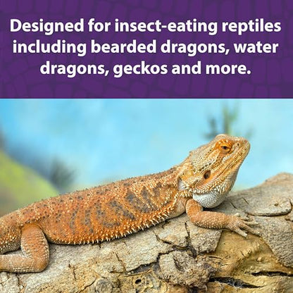 Mazuri | Bearded Dragon Food - Insect Portion of a Complete Diet | 8 Ounce (8 oz) Bag - size: 8 Ounce (8 oz) pack of 1
