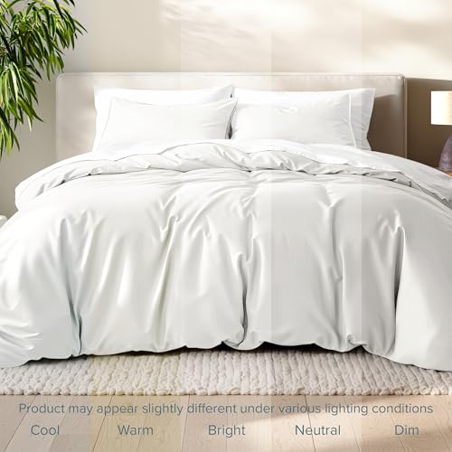 Bare Home Bedding Duvet Cover Extra Long Size - Premium 1800 Super Soft Collection - Lightweight, Cooling Duvet Cover - Soft Breathable Bedding (Twin/Twin XL, Cream) - color: 13 - Cream (No Comforter), size: Twin/Twin XL
