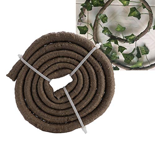 JTLB Flexible Life Like Artificial Vine Rattan, Environmentally Friendly, Flexible and Safe for Lizards, Geckos, Aquarium Decor with Suction Cups for Fun at Home (L)