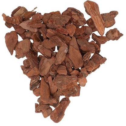 UPKOCH Reptile Wood Chips Terrarium Bedding 3-5cm Pine Bark Pieces for Turtle Lizard Habitat Decor Pet Reptile Tank Substrate
