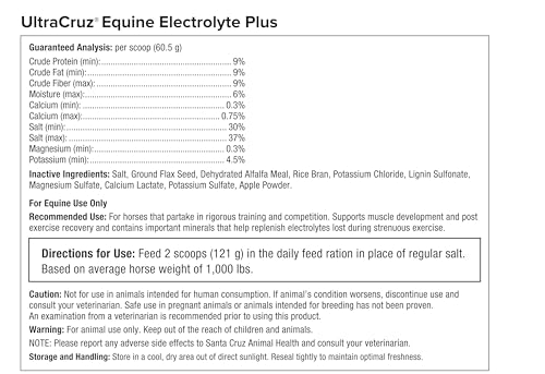 UltraCruz® Equine Electrolyte Plus, 5 lb