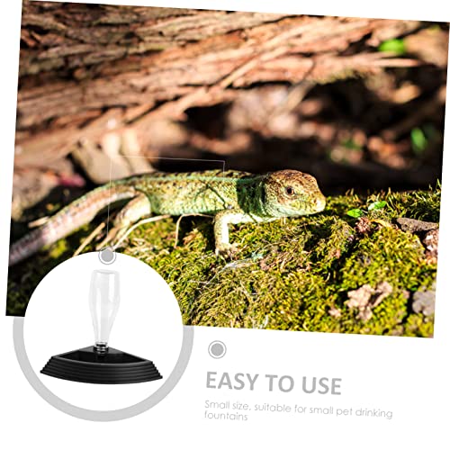 DECHOUS Automatic Reptile Water Fountain Turtle Lizard Drinking Dispenser for PET Supplies Suitable for Reptiles and Terrariums