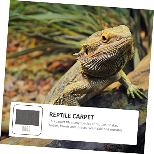 POPETPOP Polyester Reptile Case Liner Lizard Carpet Mat Strong Water Permeability for Pet Cage