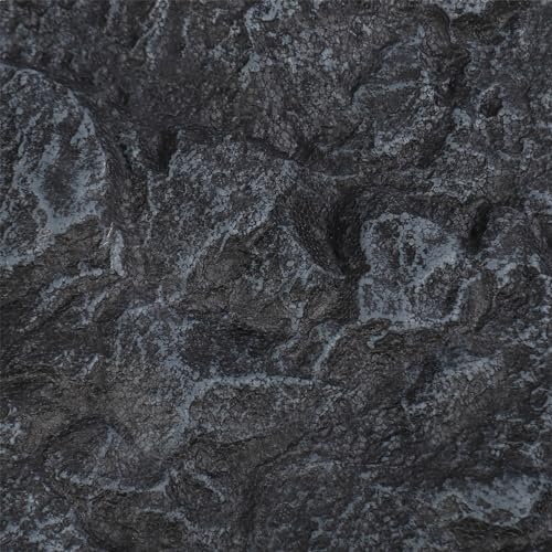 CDQL Aquarium Terrarium Background, Multipurpose 3D Reptile Background, Foam Aquarium Decor Backgrounds, Easy to Assemble for Reptiles Lizard Fish Frog (D) - size: D
