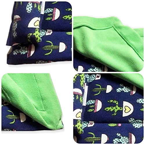 Bearded Dragon Bed with Pillow Lizard Sleeping Bag Blanket Soft Warm Hideout Terrariums Accessories for Reptile Lizard Bearded Dragon (Blue) - color: Blue